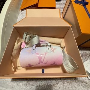 Louis Vuitton Papillon Bb 1877 Sunrise Pastel Monogram Coated Canvas Cross Body